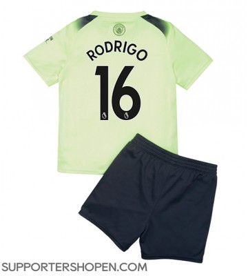 Manchester City Rodri Hernandez #16 Tredje tröja Barn 2022-23 Kortärmad (+ korta byxor)